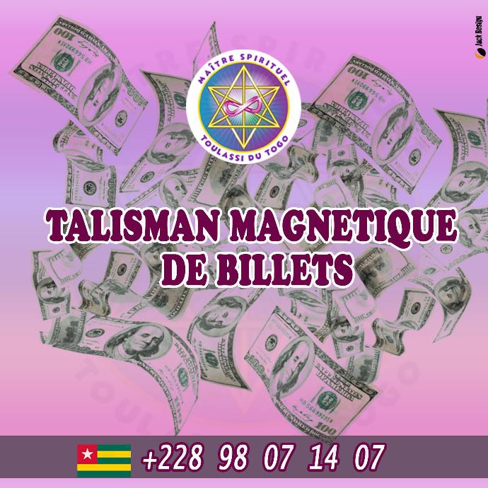 𝗧𝗔𝗟𝗜𝗦𝗠𝗔𝗡 𝗠𝗔𝗚𝗡𝗘𝗧𝗜𝗤𝗨𝗘 𝗗𝗘 𝗕𝗜𝗟𝗟𝗘𝗧𝗦. talisman magnétique de billets ; la multiplication d'argent; blanchissement d'argent